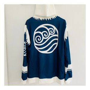 Legend of Korra Water Tribe Zip Up Hoodie Unisex